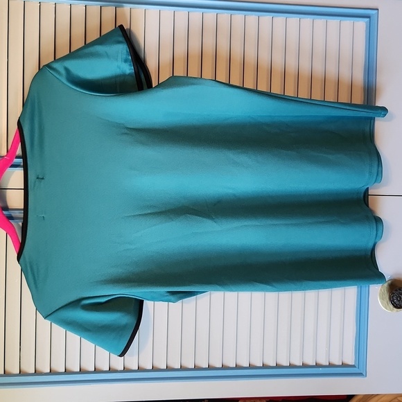 Daisy Fuentes Teal Top - Picture 7 of 11